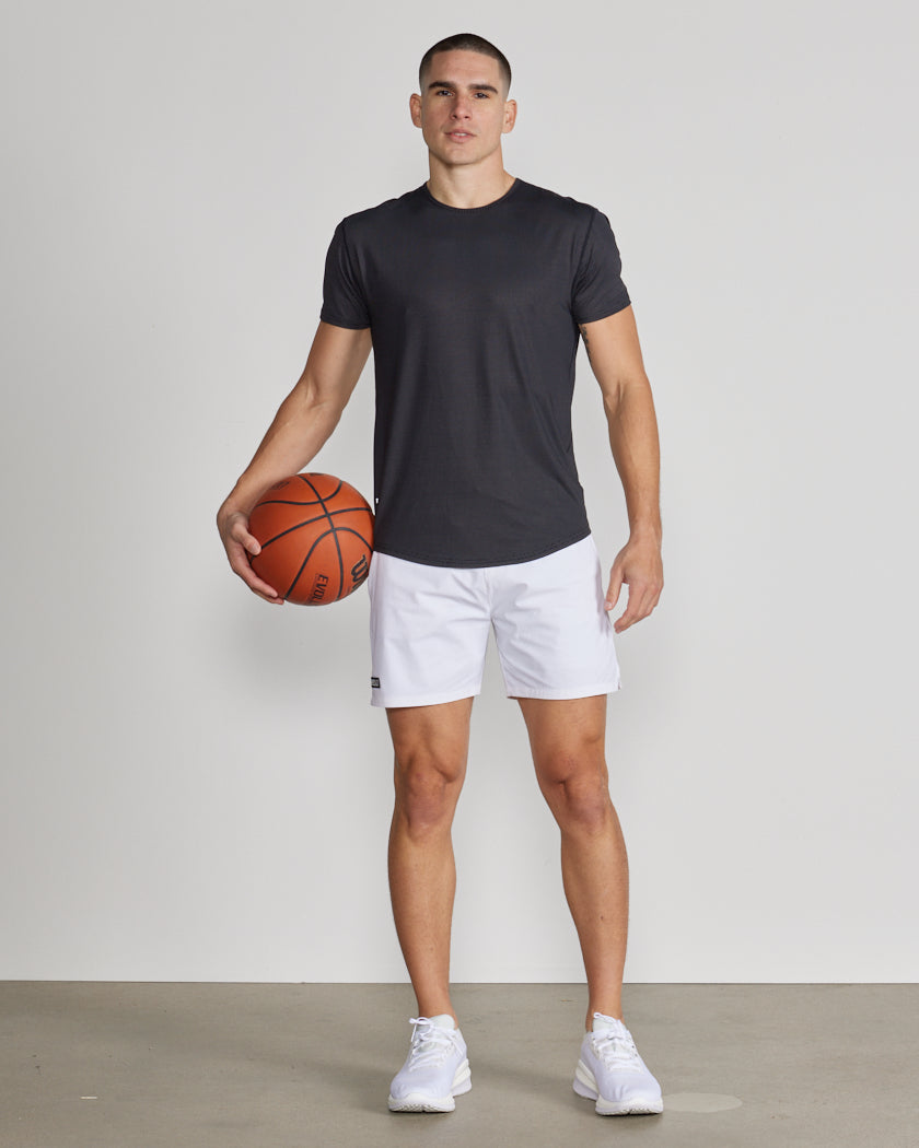 White [inseam - 5.5"]