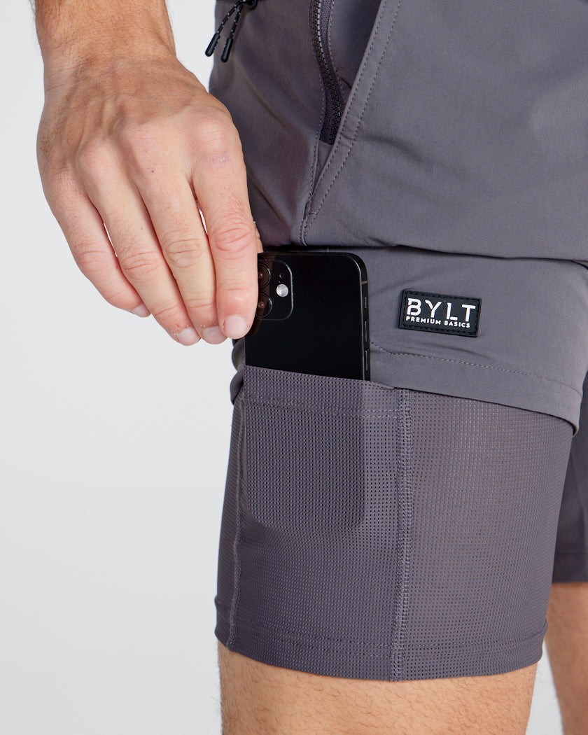 Charcoal [inseam - 7"]