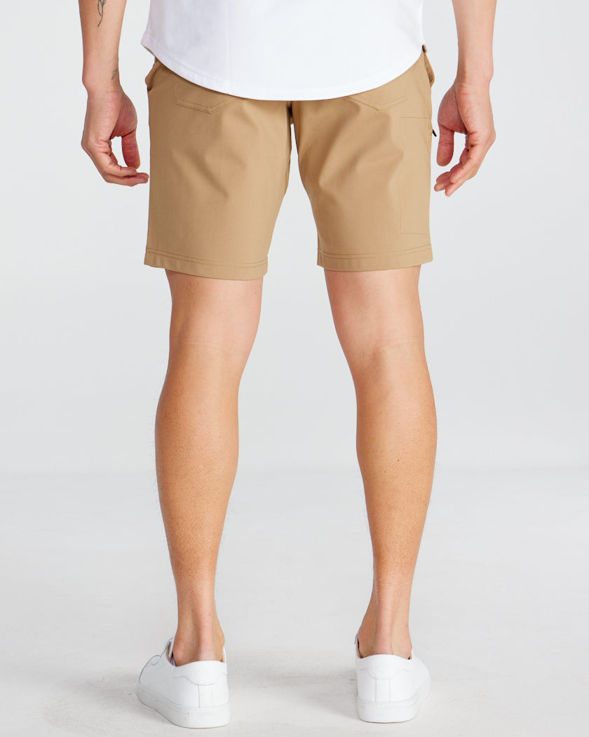 Tan [inseam - 9.5"]
