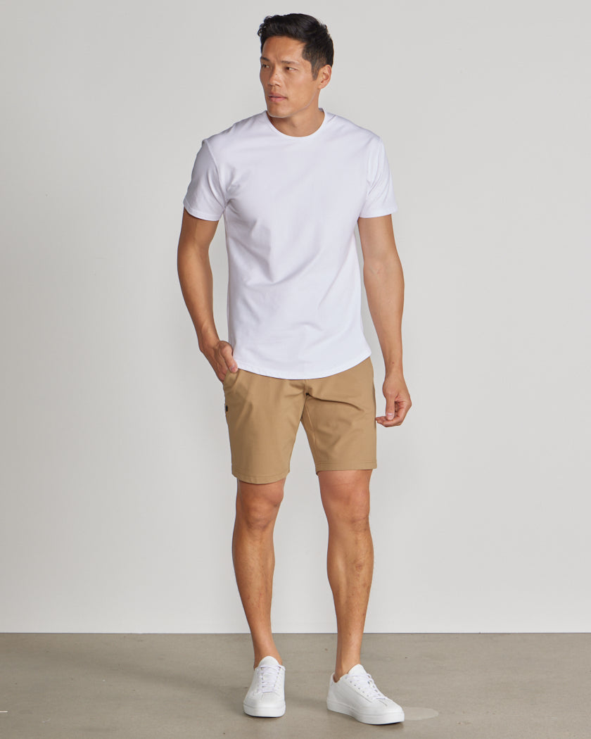 Tan [inseam - 9.5"]