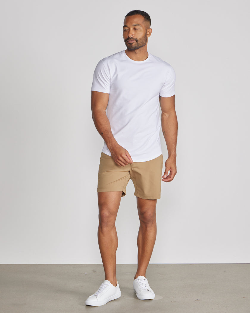 Tan [inseam - 7.5"]