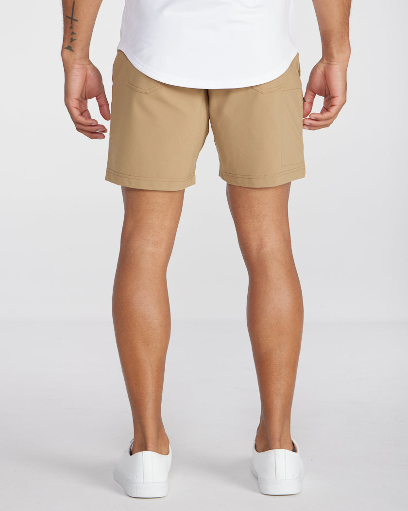 Tan [inseam - 7.5"]